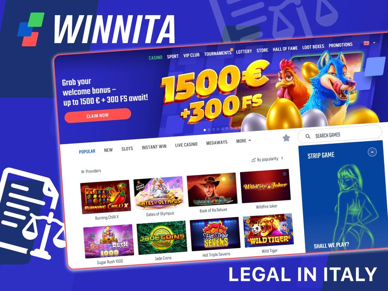 Migliore casino winnita a Italy